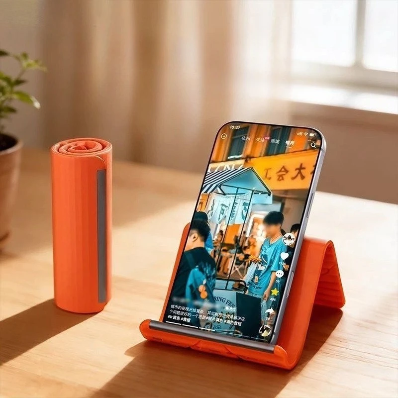 Laptop Stand - حامل هاتف مكتبي مرن من السيليكون،