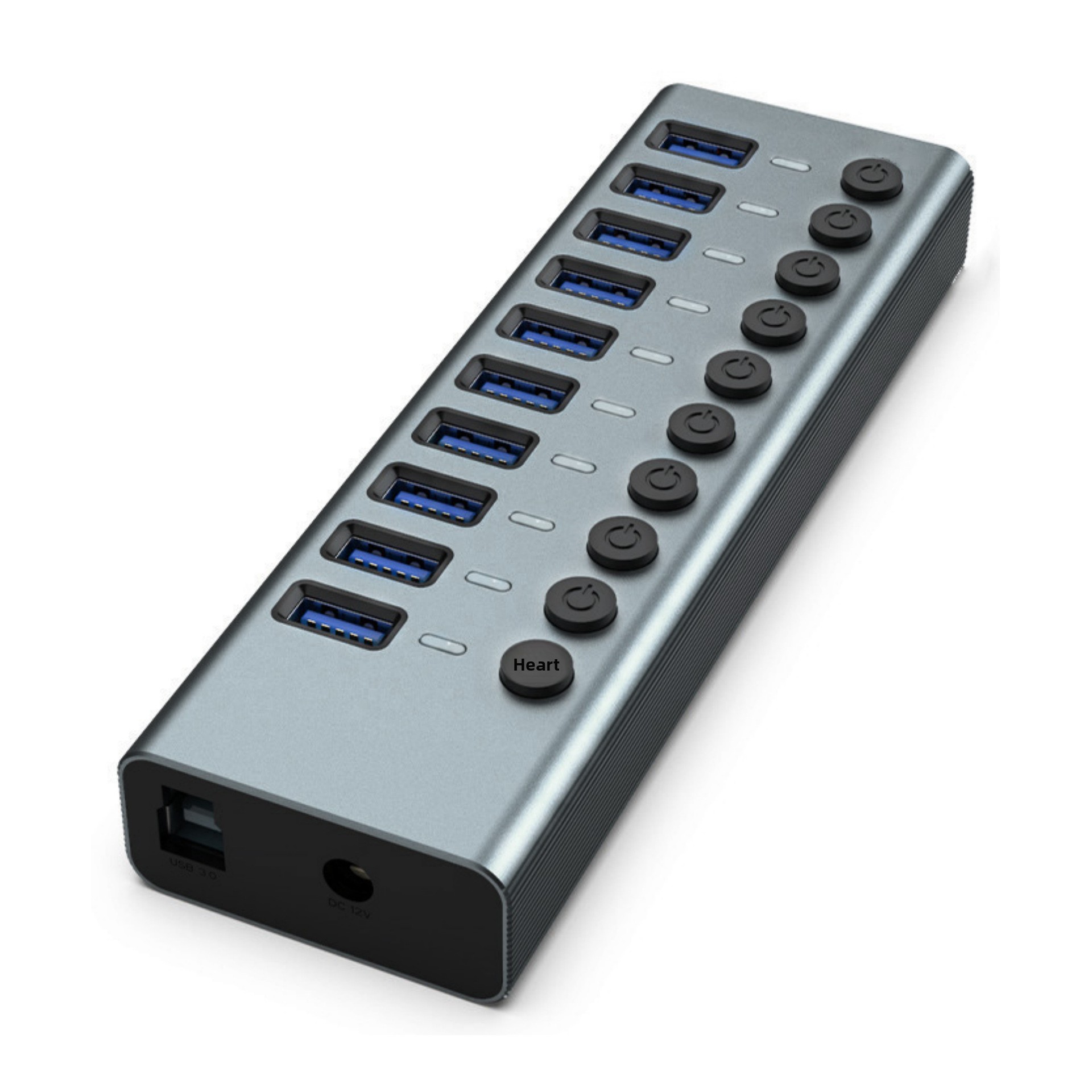 Usb Hub - موزع USB 3.0 بـ 10 منافذ،