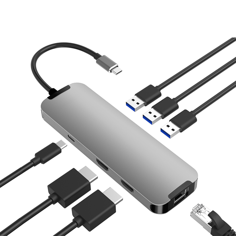 Usb Hub - محول متعدد الوظائف متوافق مع أجهزة