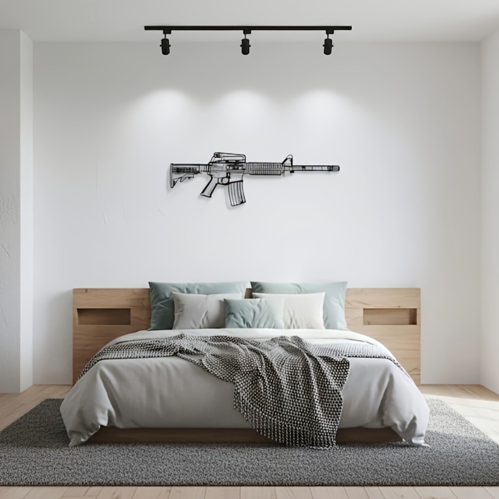 CIFbuy M4 Rifle AR15 Gun Silho - مراجعة Laptop Mouse وسعره