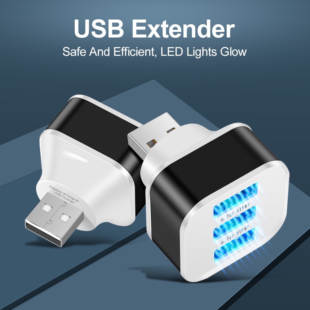 3 منافذ USB فتحات محول USB 3 ف - مراجعة Laptop Charger وسعره