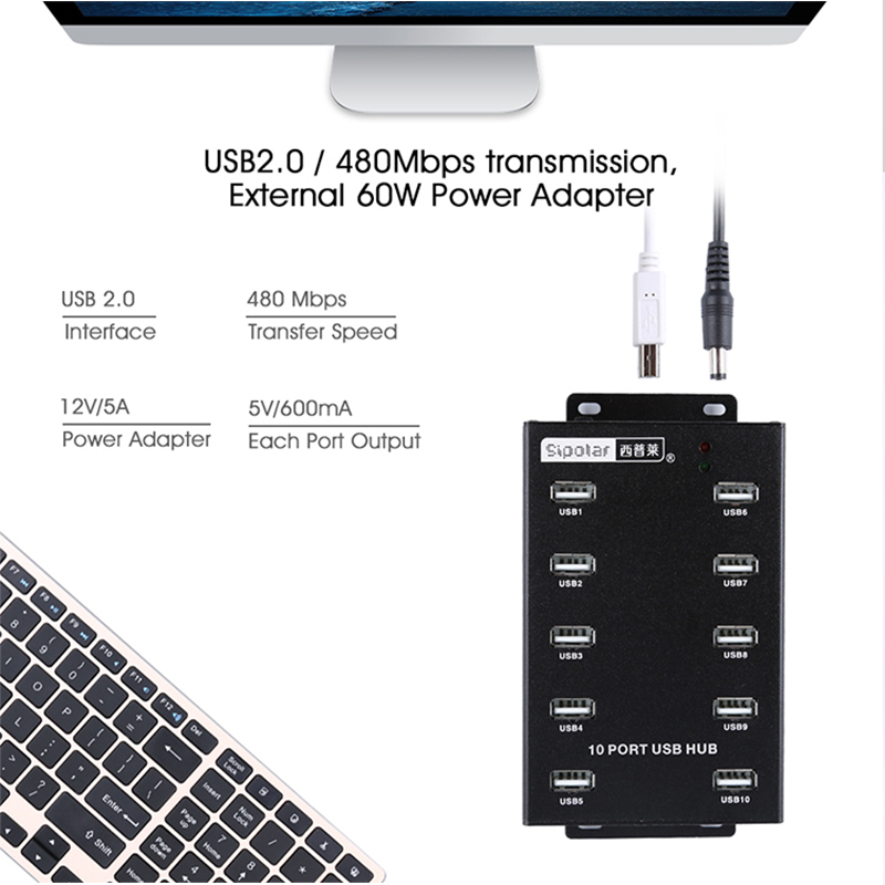 موزع يو إس بي مكتبي سيبولار A- - مراجعة Usb Hub وسعره