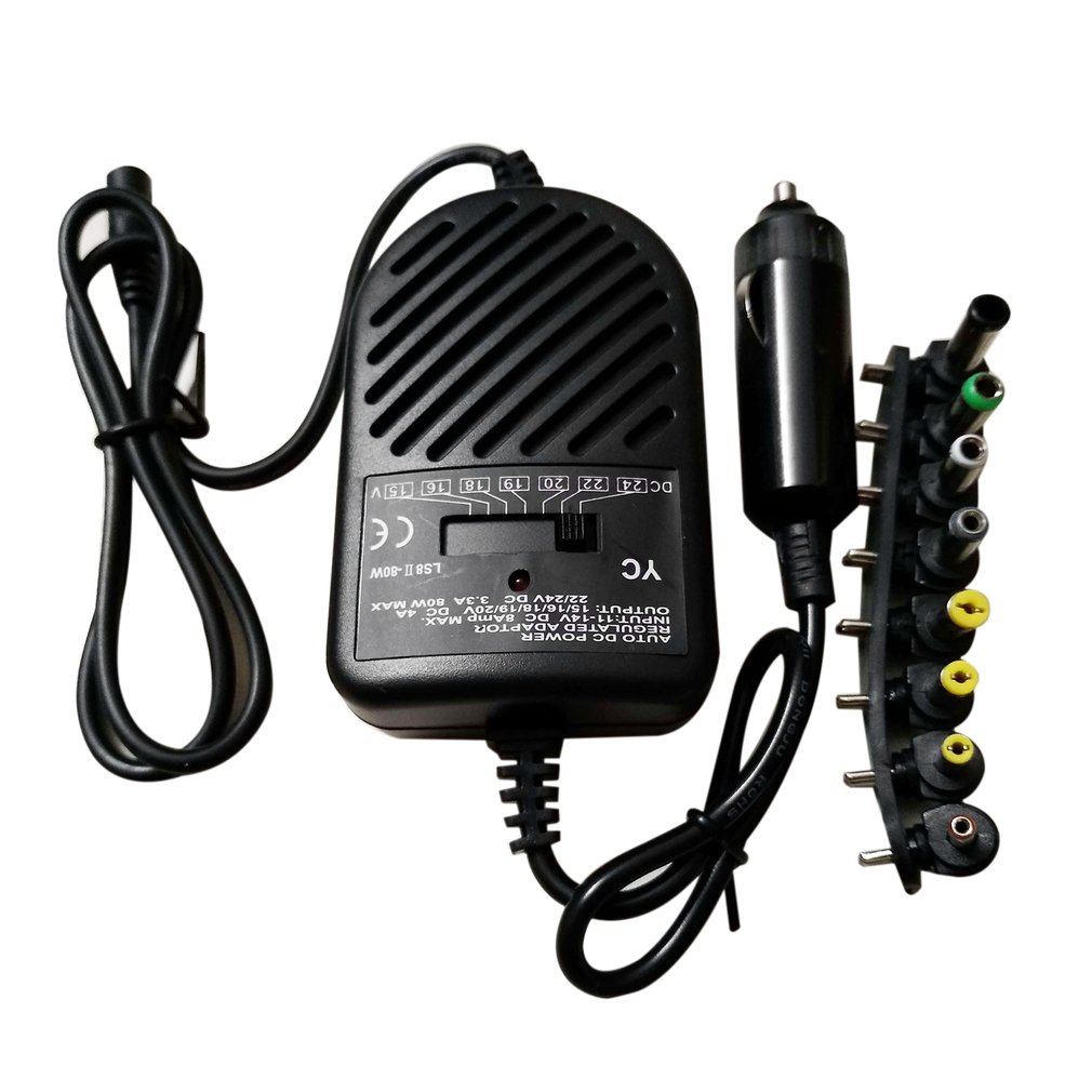 شاحن محمول عالمي بقوة 80 واط م - مراجعة Laptop Charger وسعره
