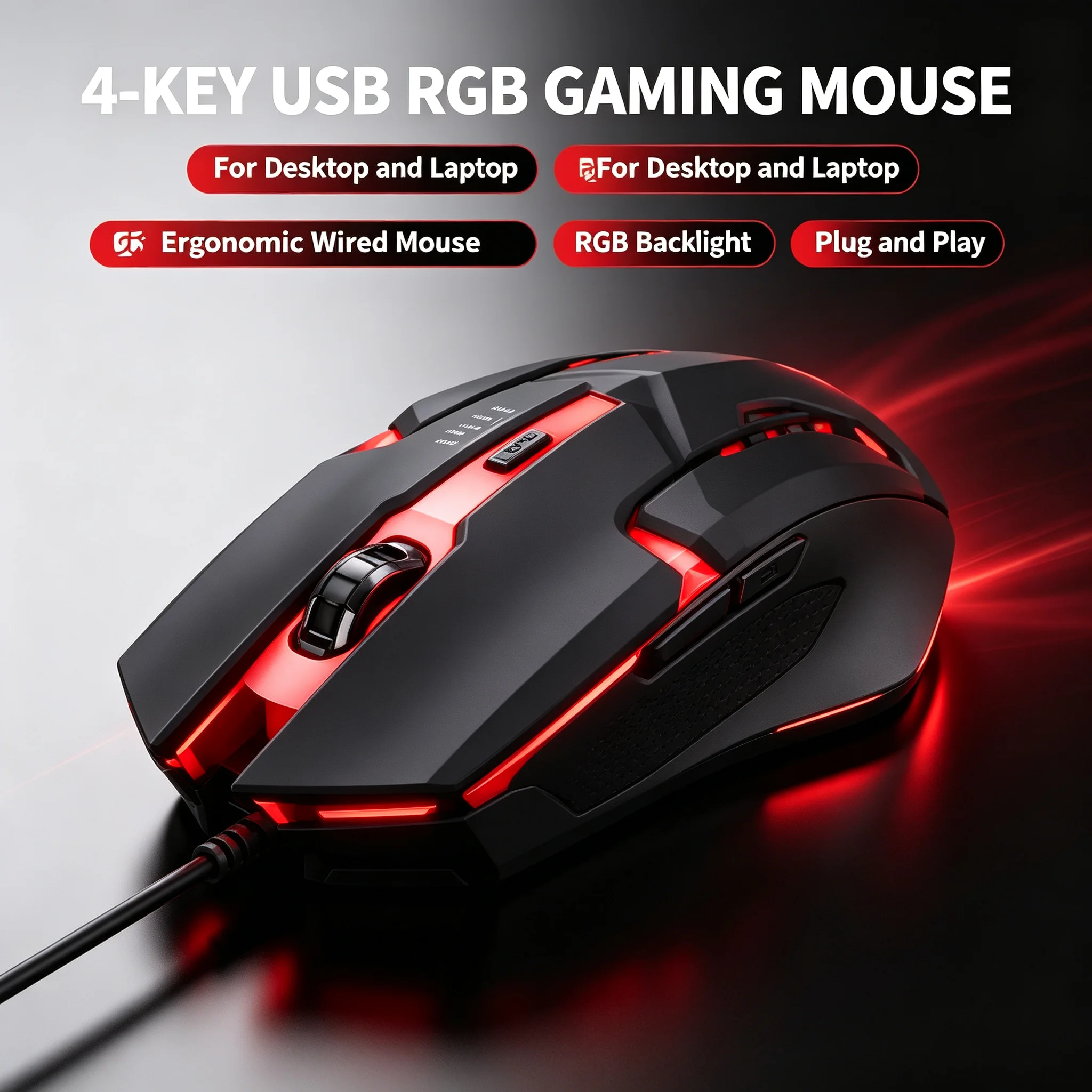 فأرة ألعاب جديدة وعالية الجودة - مراجعة Laptop Mouse وسعره