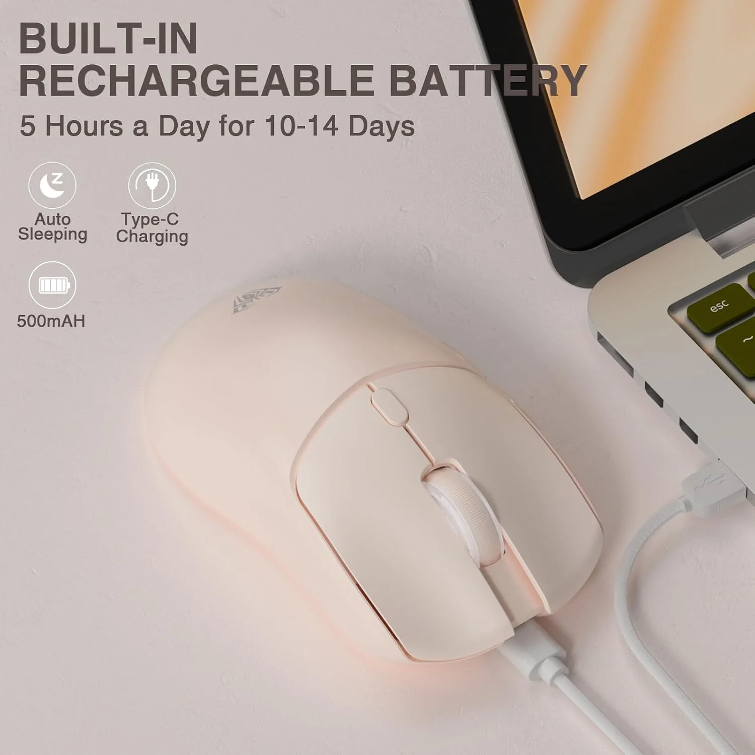 فأرة ألعاب لاسلكية ثلاثية الأو - مراجعة Laptop Mouse وسعره
