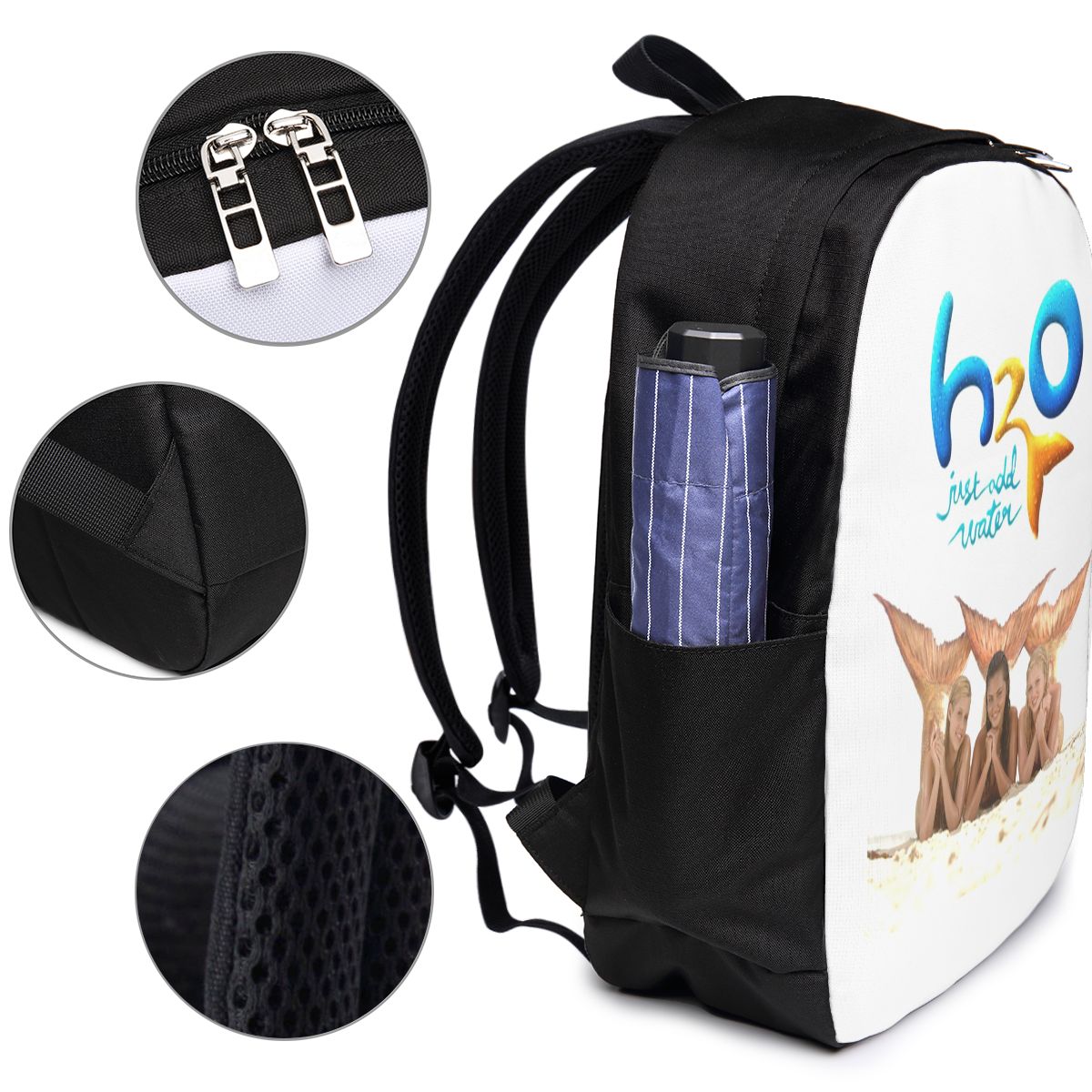 حقيبة ظهر كرتونية أنيمي H2O Ju - مراجعة Laptop Bag وسعره