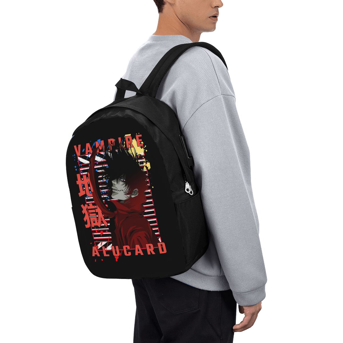 حقيبة ظهر Alucard Hellsing Man - مراجعة Laptop Bag وسعره