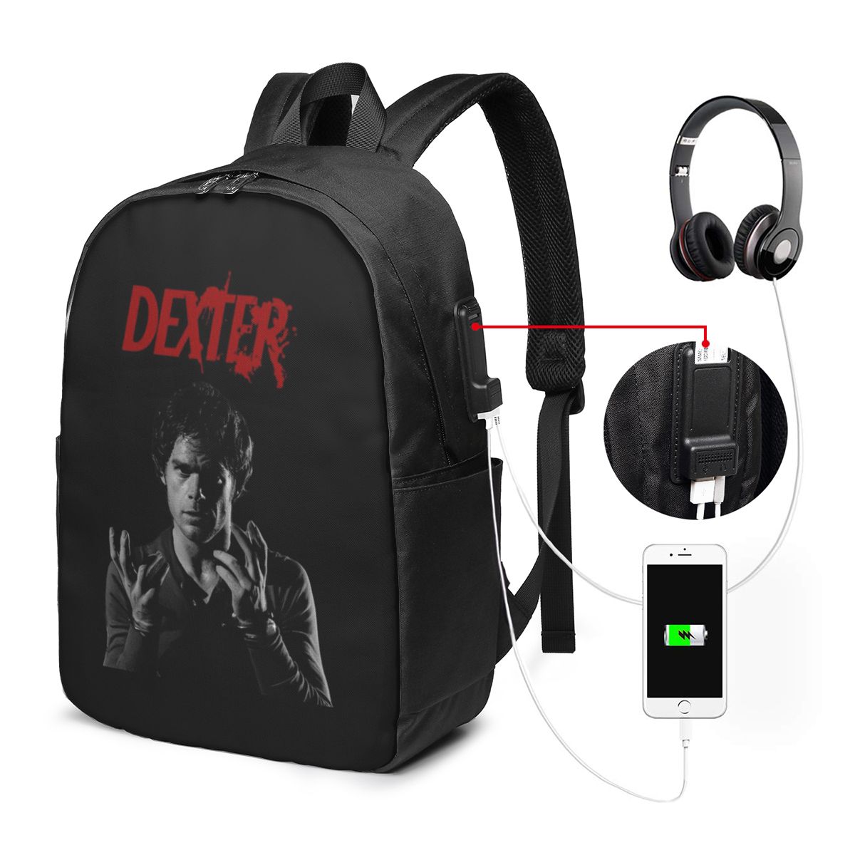 حقيبة ظهر ديكستر مورغان للسفر، - مراجعة Laptop Bag وسعره
