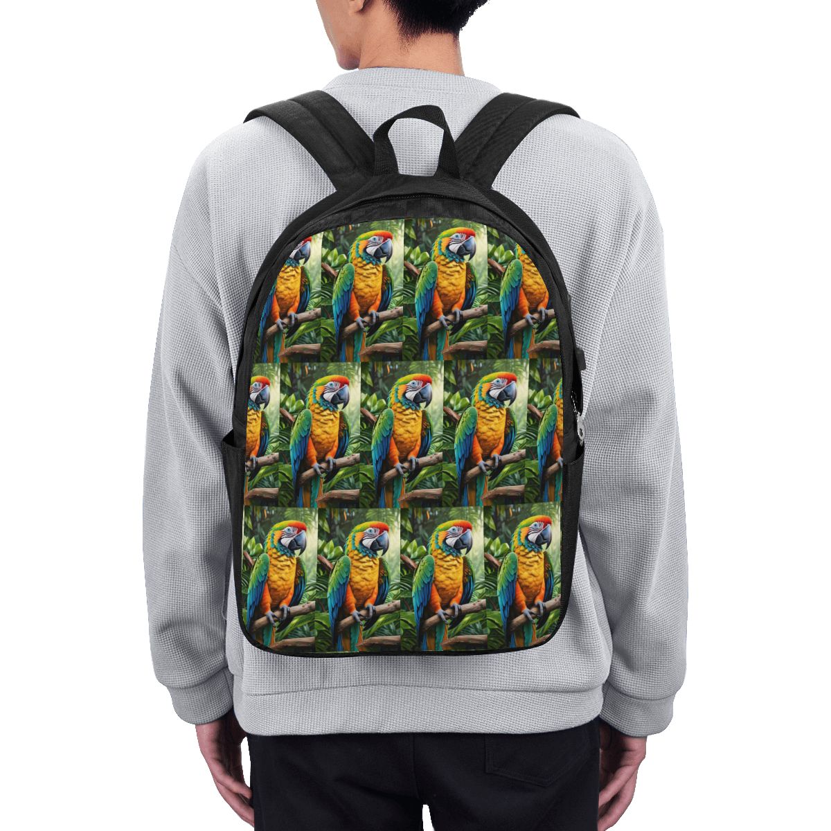 حقيبة ظهر لطيفة على شكل ببغاء  - مراجعة Laptop Bag وسعره