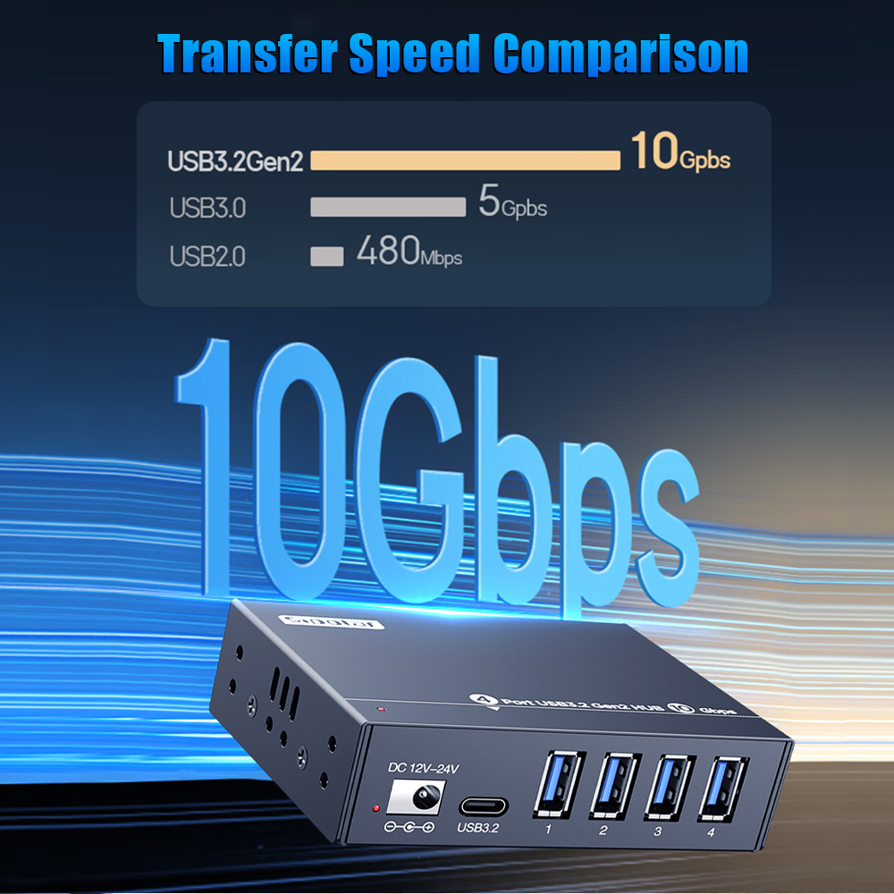 A-4U32M1 محول USB 3.0 بـ 4 منا - مراجعة Usb Hub وسعره